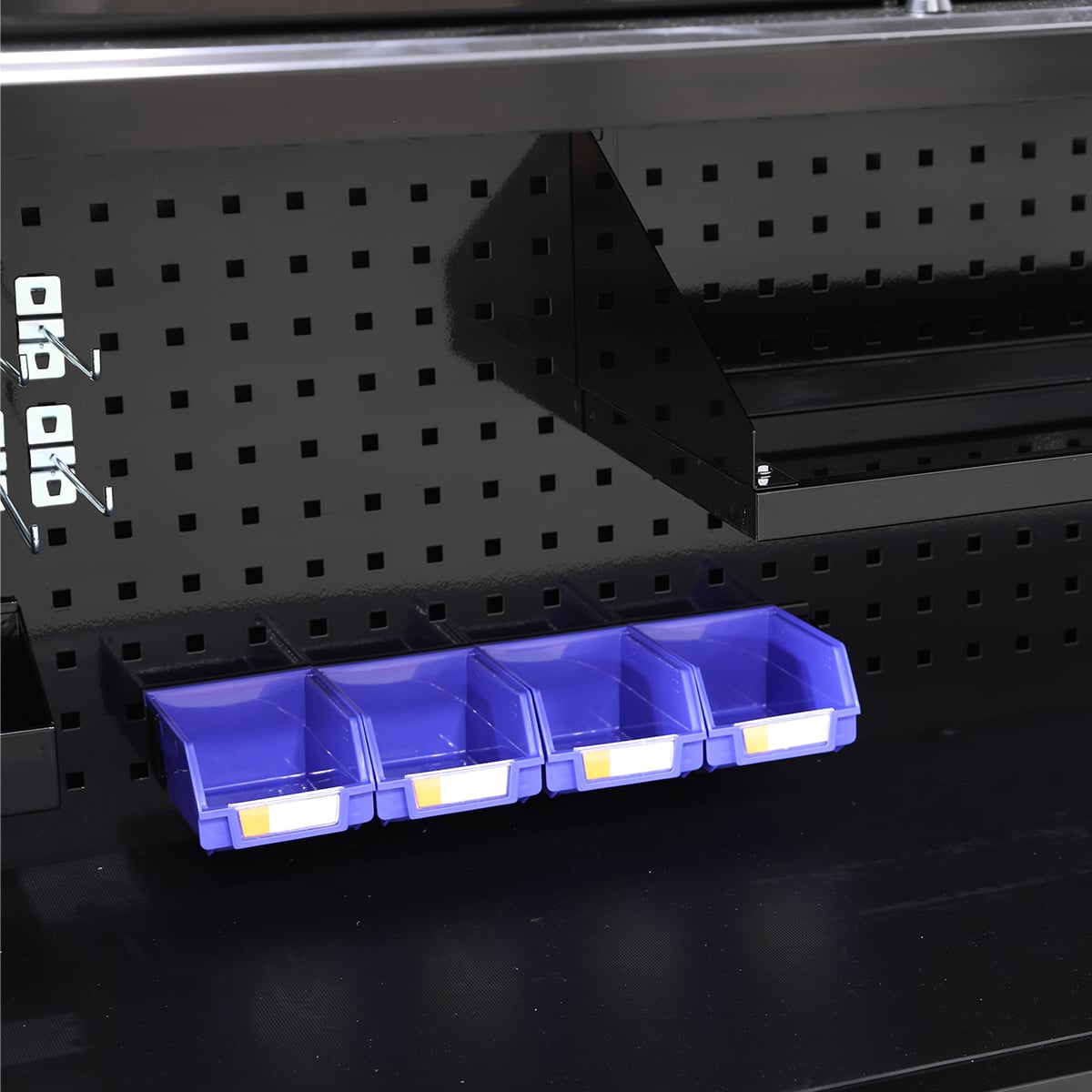 SGS 72in Hutch Top Cabinet - Black